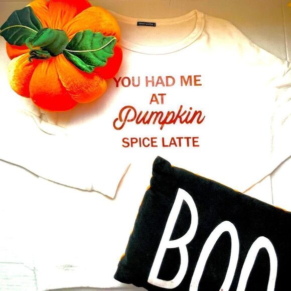 You had me at Pumpkin Spice Latte Sweater - Picture 1 of 3